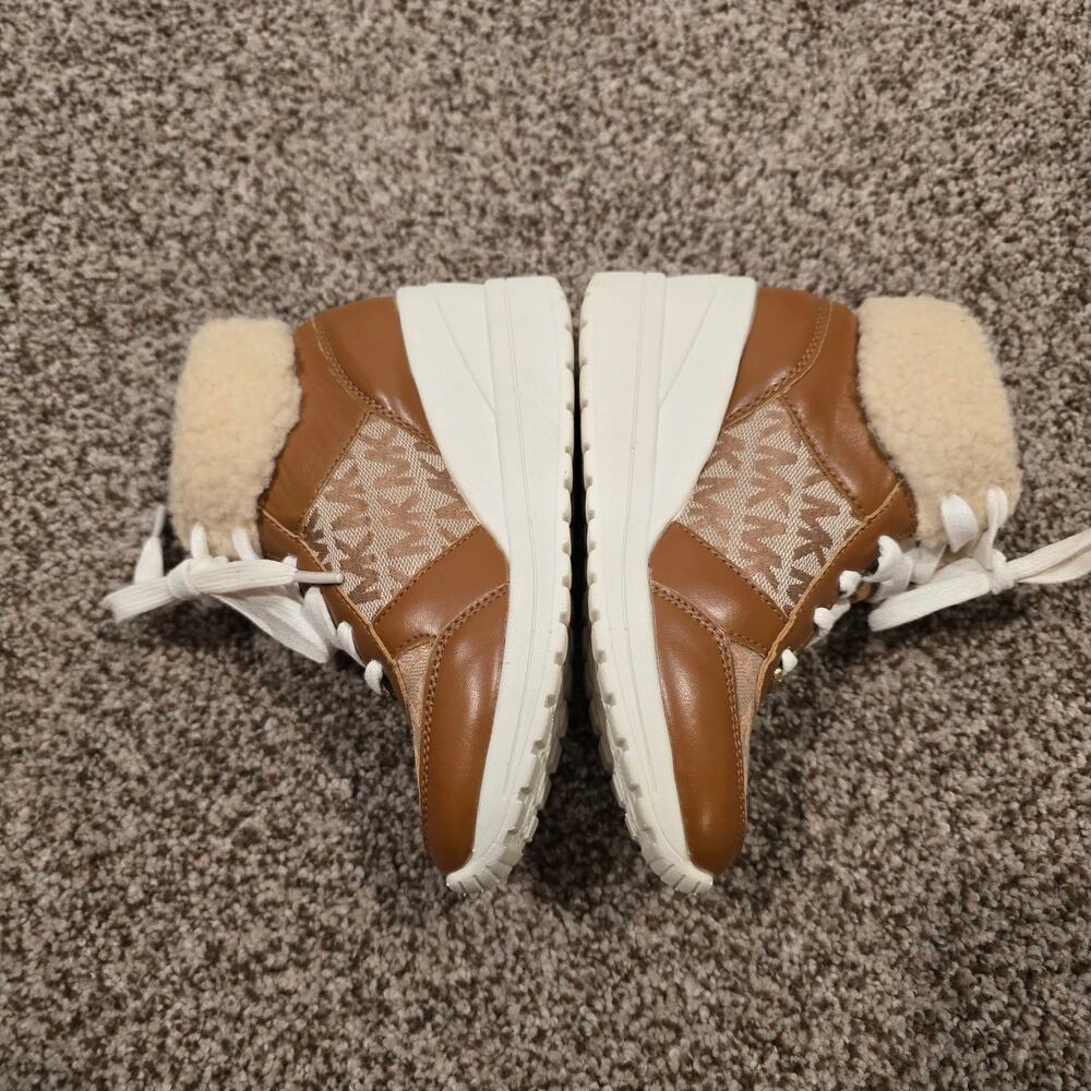 Little Girl Michael Michael Kors Tahoe Wedge Booties | Size 13 - Picture 3 of 8